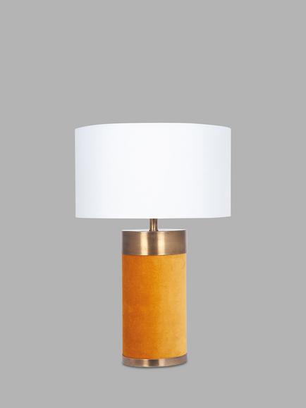 Pacific Dempsey Metallic Table Lamp, Mustard, Mustard