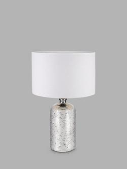Pacific Ophelia Mercurial Glass Table Lamp, Silver, Silver