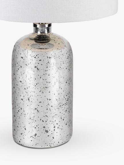Pacific Ophelia Mercurial Glass Table Lamp, Silver - view 2, Silver
