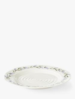 Sophie Conran for Portmeirion Lavandula Porcelain Dinner Plate, 28cm, White, White