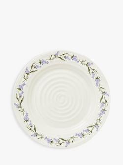 Sophie Conran for Portmeirion Lavandula Porcelain Dinner Plate, 28cm, White - view 2, White