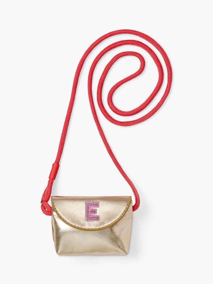Small Stuff Kids' Initial Mini Bag, Multi, E