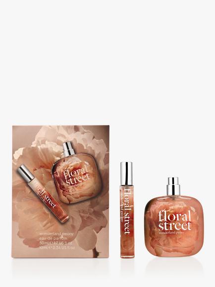 Floral Street Wonderland Peony Home and Away Fragrance Gift Set, 