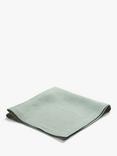 Piglet in Bed Plain Linen Napkins, Set of 4, Sage Green