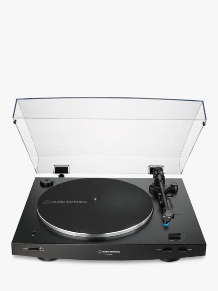 Audio-Technica AT-LP3XBT Bluetooth Turntable, Black, Black