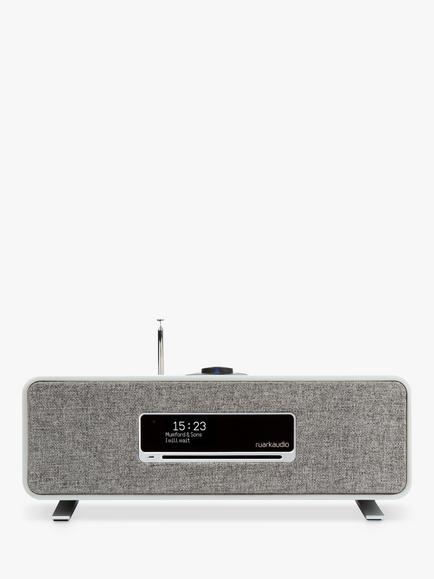 Ruark R3S DAB/DAB+/FM/Internet Radio & CD Bluetooth Wi-Fi Wireless All-In-One Music System - view 2, Soft Grey