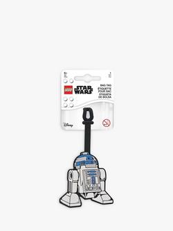LEGO Star Wars R2D2 Luggage Tag, White/Blue, Multi
