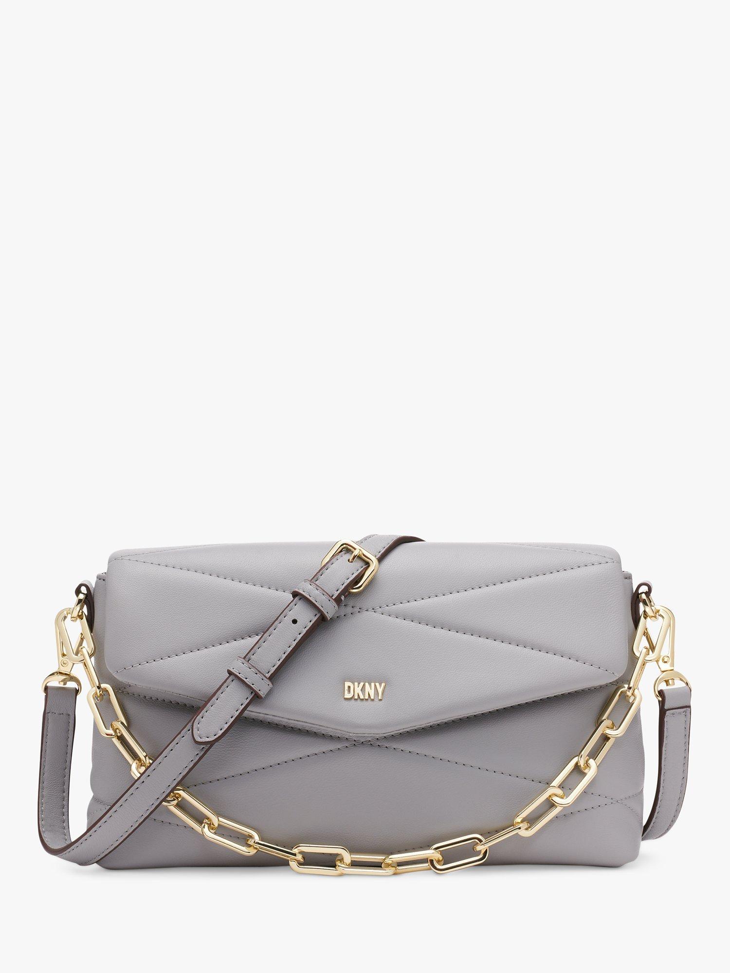 DKNY Eve Chain Shoulder Bag, Grey Melange