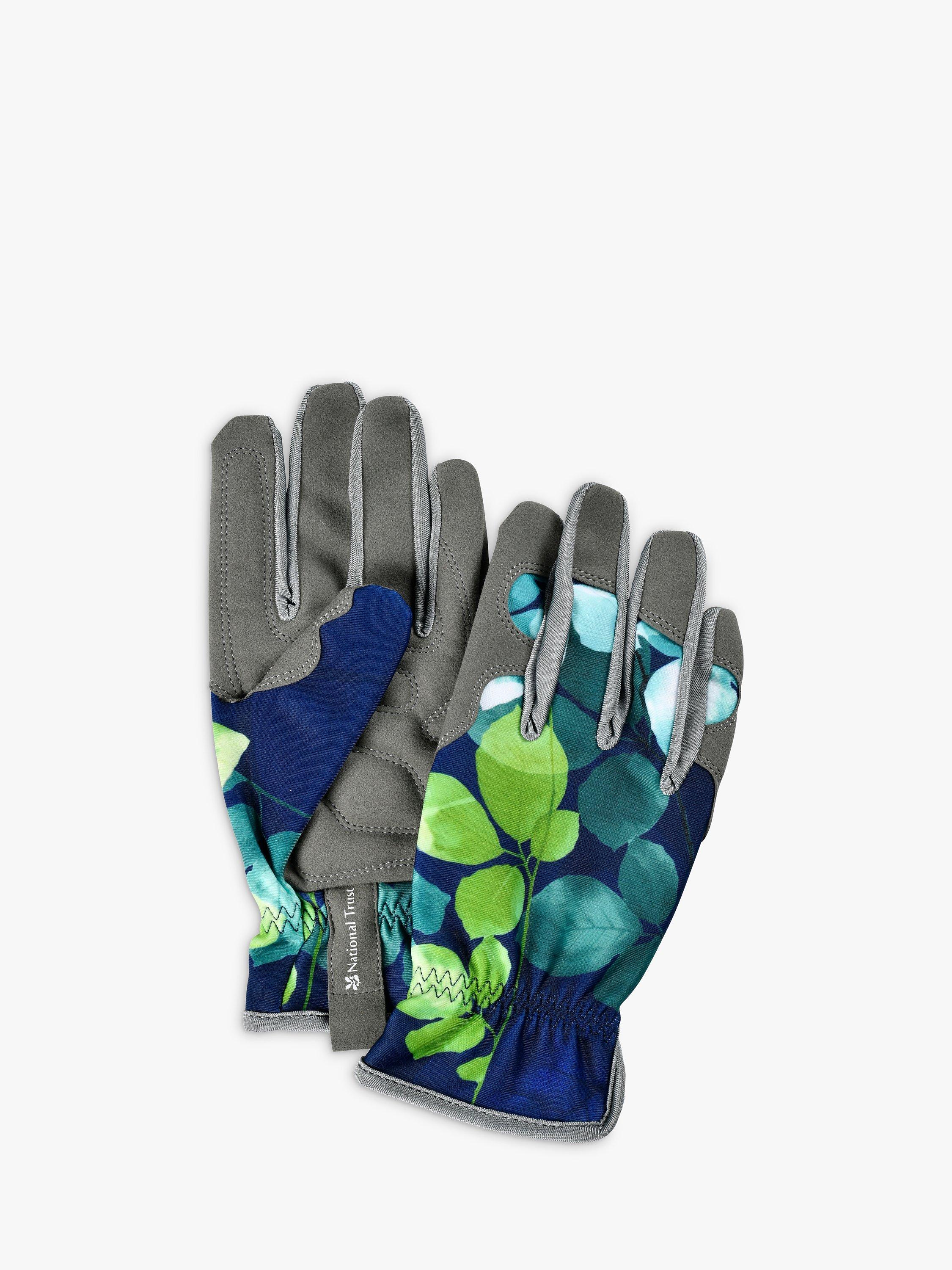 Burgon & Ball National Trust Under the Canopy Gardening Gloves, Blue