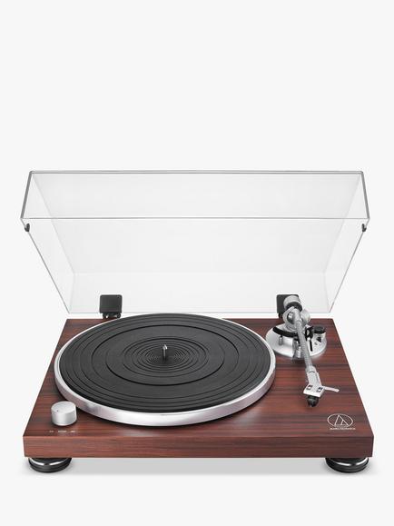 Audio-Technica AT-LPW50BT Bluetooth Turntable, Rosewood, Rosewood