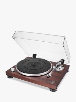 Audio-Technica AT-LPW50BT Bluetooth Turntable, Rosewood - view 2, Rosewood