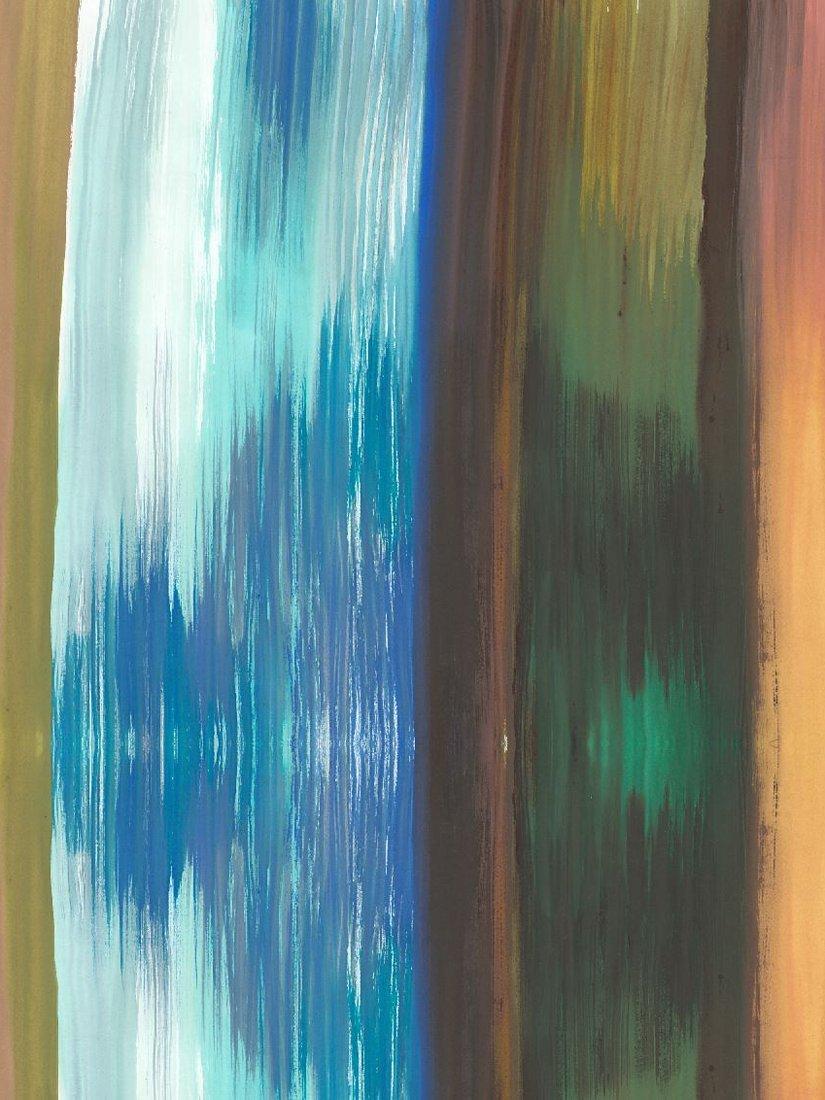 John Lewis Abstract Brush Strokes Fabric, Multi