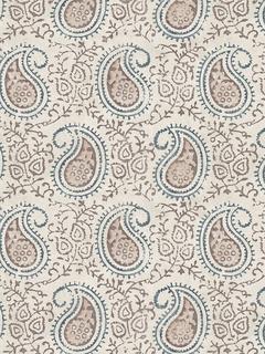 John Lewis Bengal Paisley Print Fabric, Neutral