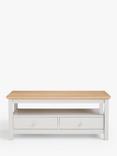 John Lewis Wilton 2 Drawer Media Unit, Linen