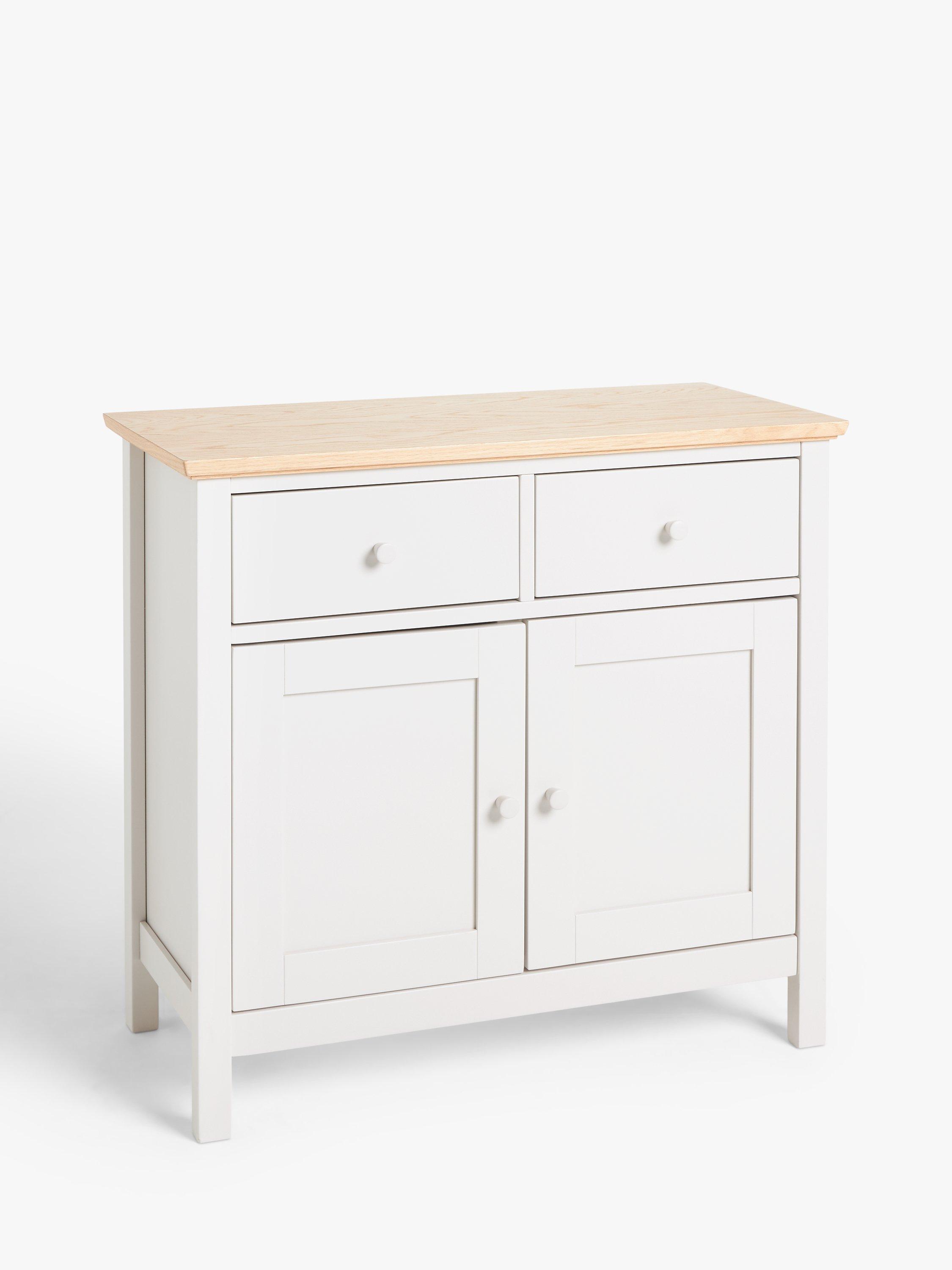 John Lewis ANYDAY Wilton Narrow Sideboard, Linen