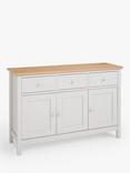 John Lewis Wilton Wide Sideboard, Linen
