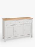 John Lewis ANYDAY Wilton Wide Sideboard, Linen