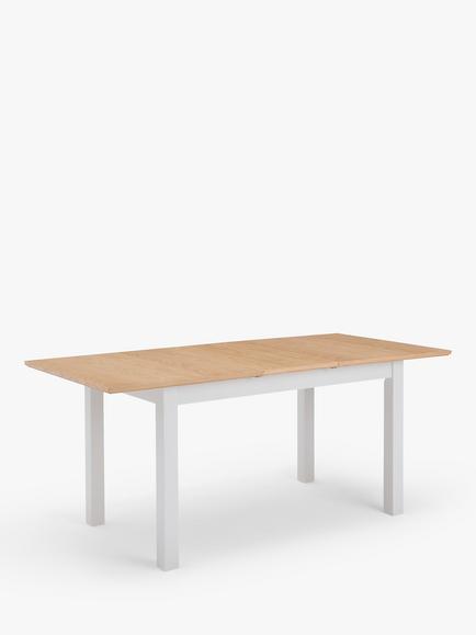 John Lewis Wilton 4-6 Seater Extending Dining Table, Linen