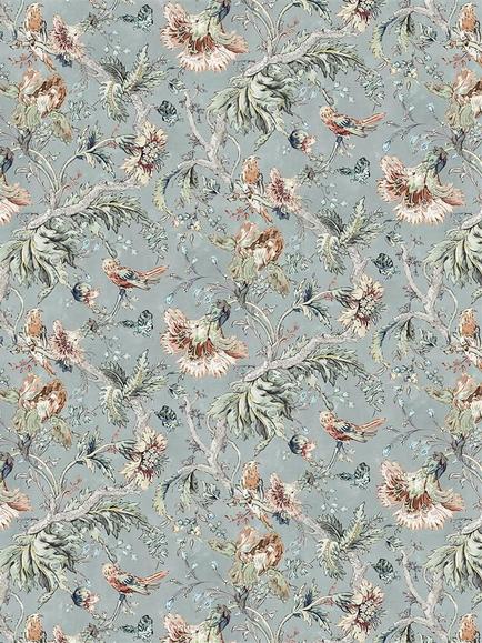 Designers Guild Suffolk Garden Furnishing Fabric, Chalk Blue