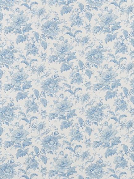 Designers Guild English Garden Floral Furnishing Fabric, Delft