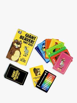 Ginger Fox Giant Beaver Tiny Ass Party Game - view 2, Yellow