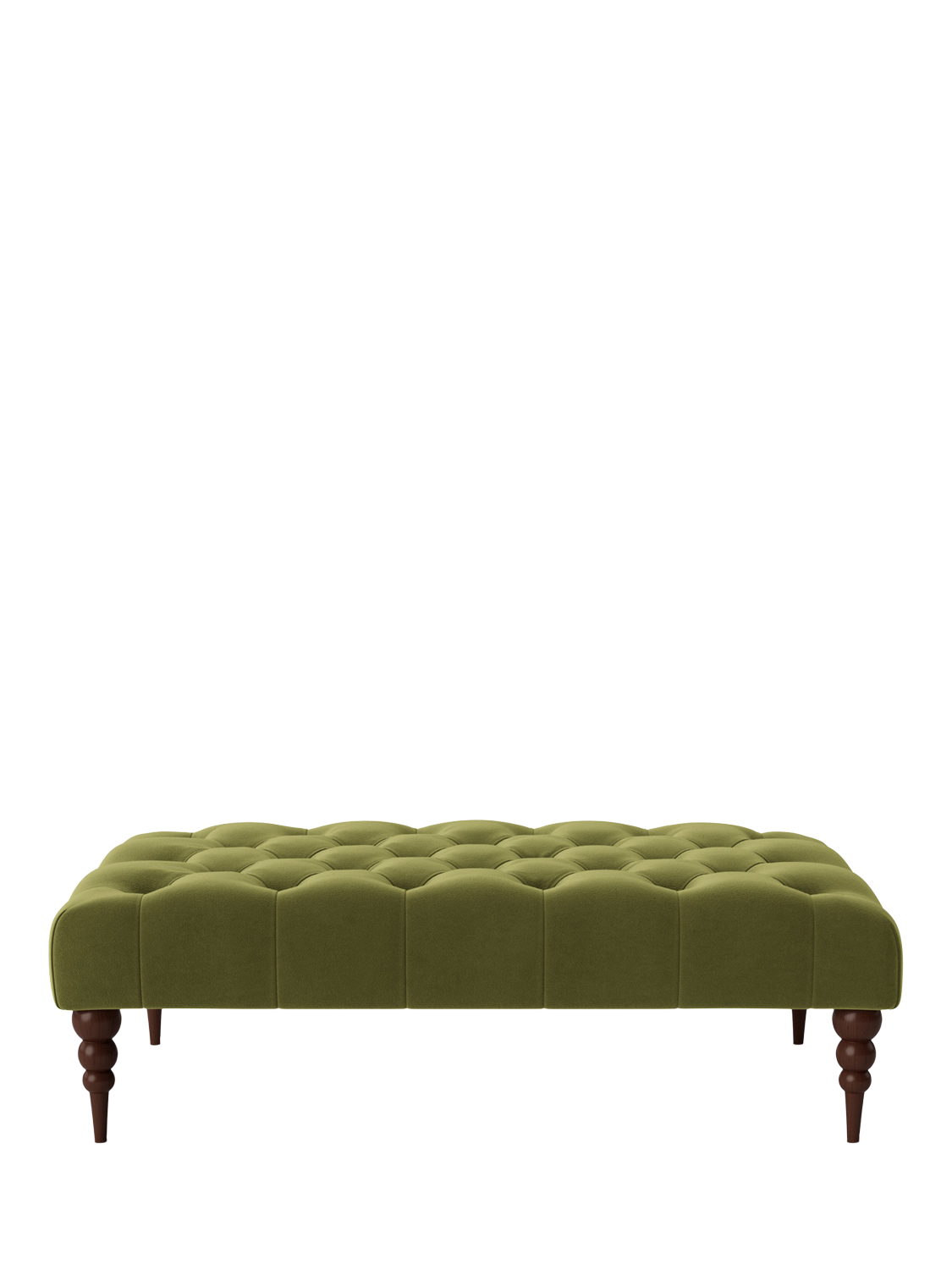 Plymouth Range, Swoon Plymouth Footstool, Easy Velvet Fern