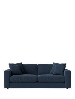 Swoon Althaea Large 3 Seater Sofa, Smart Wool Indigo