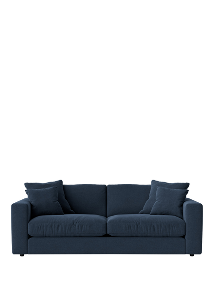 Swoon Althaea Large 3 Seater Sofa, Smart Wool Indigo