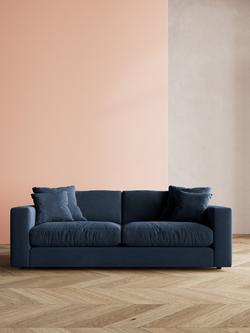 Swoon Althaea Large 3 Seater Sofa - view 2, Smart Wool Indigo