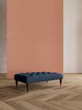 Swoon Plymouth Footstool, Smart Wool Indigo