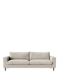 Swoon Evesham Large 3 Seater Sofa, Dark Leg, House Weave Chalk