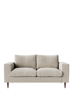 Swoon Evesham Medium 2 Seater Sofa, Dark Leg, House Weave Chalk