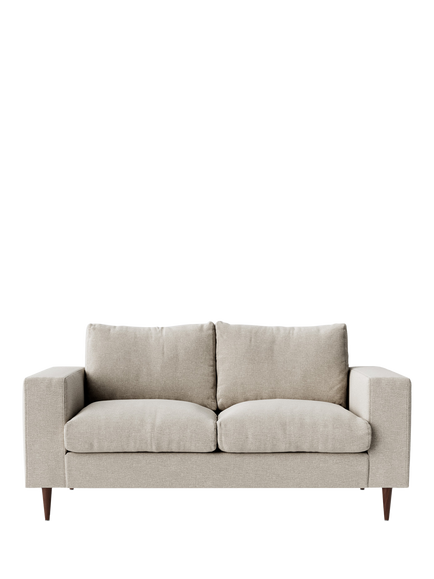 Swoon Evesham Medium 2 Seater Sofa, Dark Leg, House Weave Chalk
