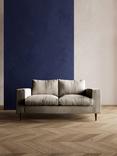 Swoon Evesham Medium 2 Seater Sofa, Dark Leg, House Weave Chalk