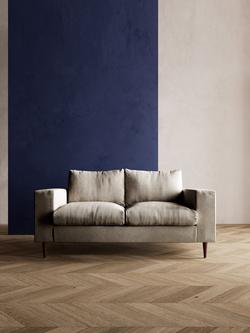 Swoon Evesham Medium 2 Seater Sofa, Dark Leg - view 2, House Weave Chalk