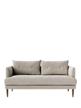 Swoon Kalmar Medium 2 Seater Sofa, Dark Leg, House Weave Chalk
