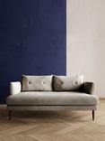 Swoon Kalmar Medium 2 Seater Sofa, Dark Leg, House Weave Chalk