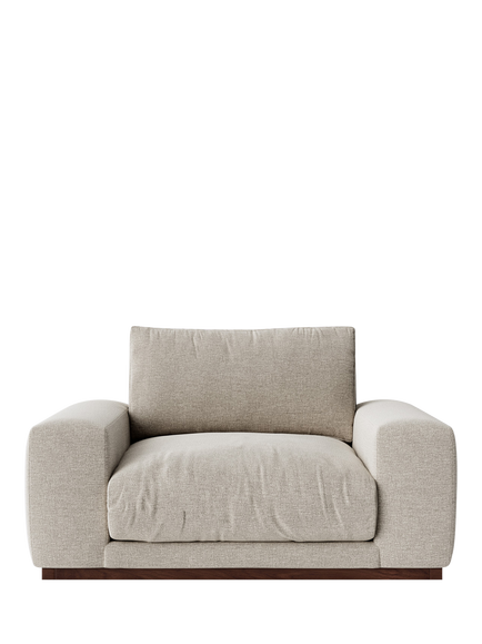 Swoon Denver Loveseat, House Weave Chalk