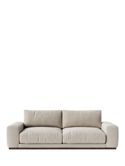 Swoon Denver Large 3 Seater Sofa, House Weave Chalk