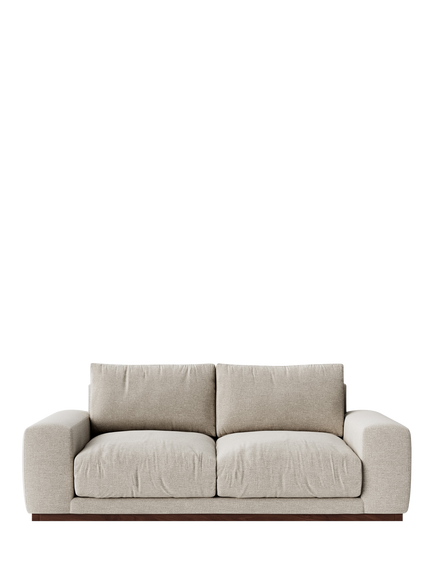 Swoon Denver Medium 2 Seater Sofa, House Weave Chalk