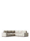 Swoon Denver Grand 5 Seater Corner Sofa, House Weave Chalk