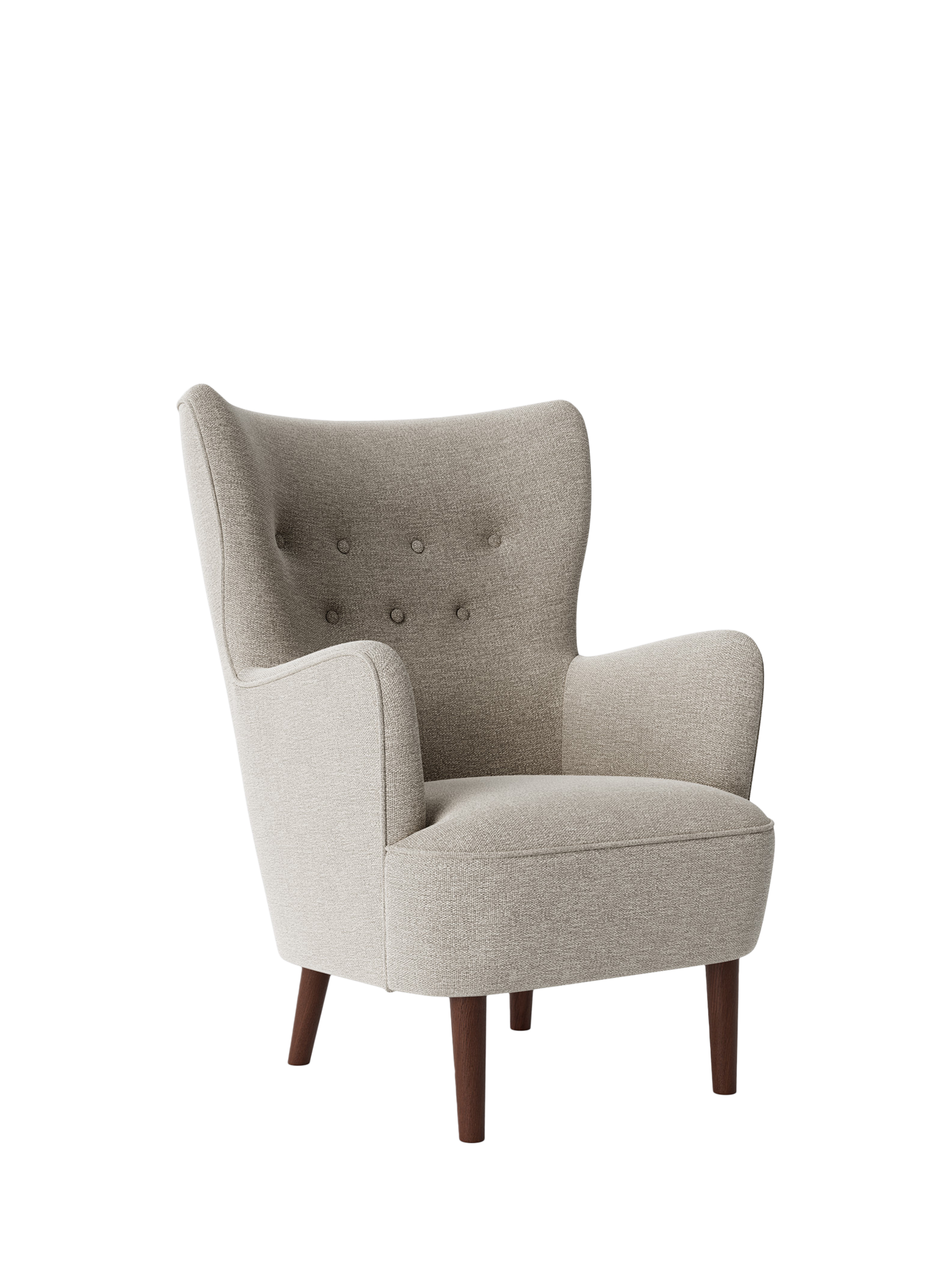 Ludwig Range, Swoon Ludwig Armchair, House Weave Chalk