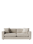 Swoon Althaea Large 3 Seater Sofa, House Weave Chalk