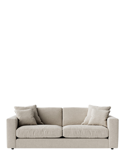 Swoon Althaea Large 3 Seater Sofa, House Weave Chalk