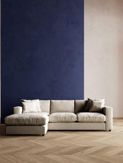 Swoon Althaea Grand 4 Seater LHF Corner Sofa - view 2, House Weave Chalk