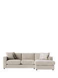 Swoon Althaea Grand 4 Seater RHF Corner Sofa, House Weave Chalk