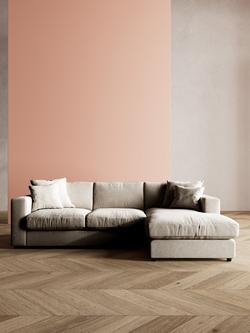 Swoon Althaea Grand 4 Seater RHF Corner Sofa - view 2, House Weave Chalk