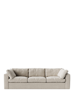 Swoon Seattle Large 3 Seater Sofa, House Weave Chalk