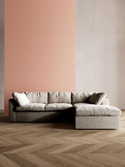 Swoon Seattle Grand 4 Seater RHF Chaise End Sofa - view 2, House Weave Chalk