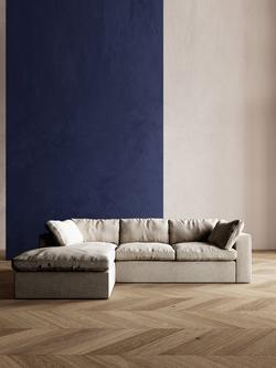 Swoon Seattle Grand 4 Seater LHF Chaise End Sofa - view 2, House Weave Chalk